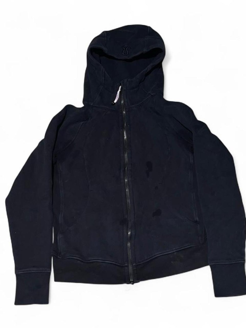Lululemon Scuba Oversized Full Zip Hoodie Sweatshirt Black Size 10